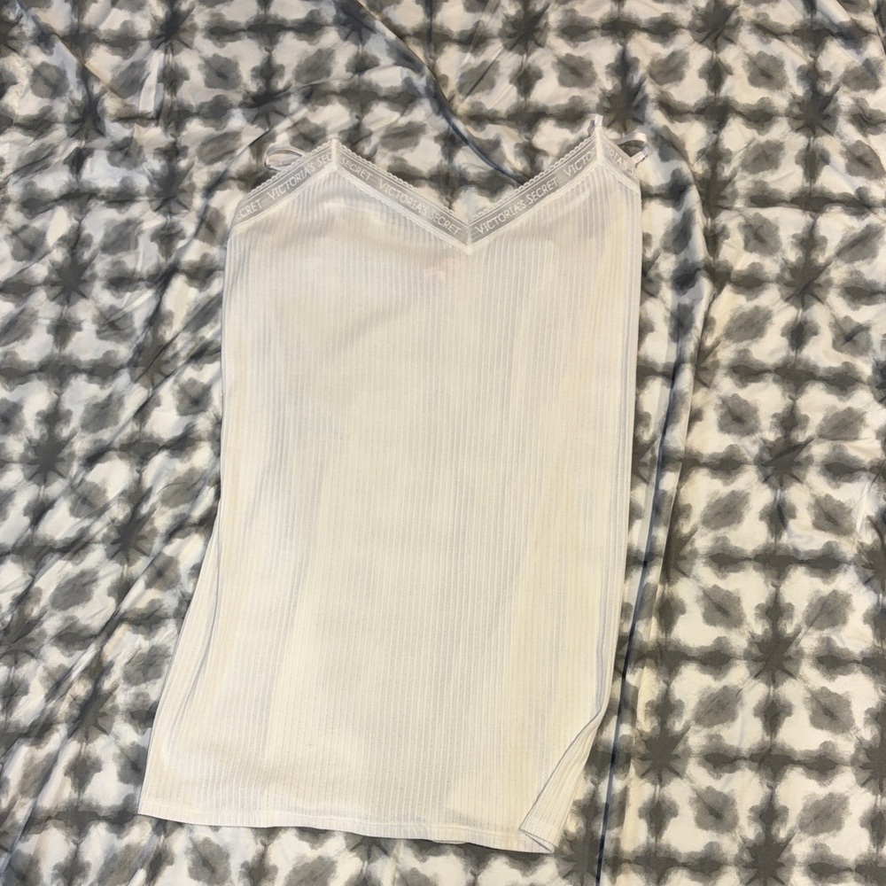 Victoria's Secret Cream Ribbed Camisole